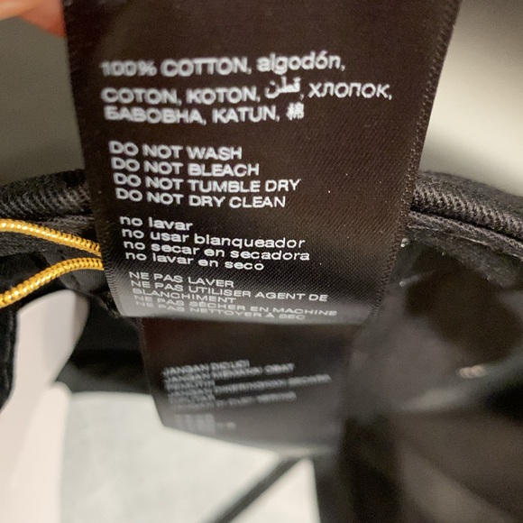 Bebe Black Hat with Rhinestone Logo Embellished Baseball Cap - Picture 10 of 10